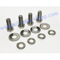 Pack of 1/2 inch stainless...