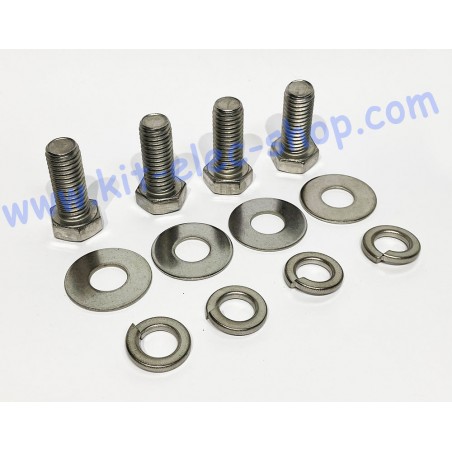 Pack of 1/2 inch stainless steel screws for the ME1905 motor