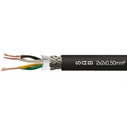 Câble CAN-BUS LSZH 2x2x0.5mm2 VIOLET