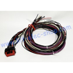 Cable with AMPSEAL 23-pin...