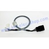 ITC display cable 12-pin MOLEX connector to DELPHI GT150 4-pin connector with cable gland