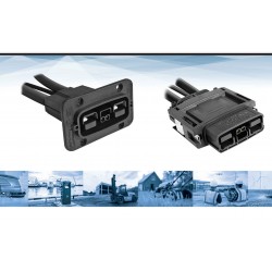 Pack complet connecteurs mâle/femelle SBSX75A APP IP68 pour câbles de 25mm2