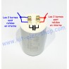 Start-up capacitor 32uF 450V DUCATI double faston screw