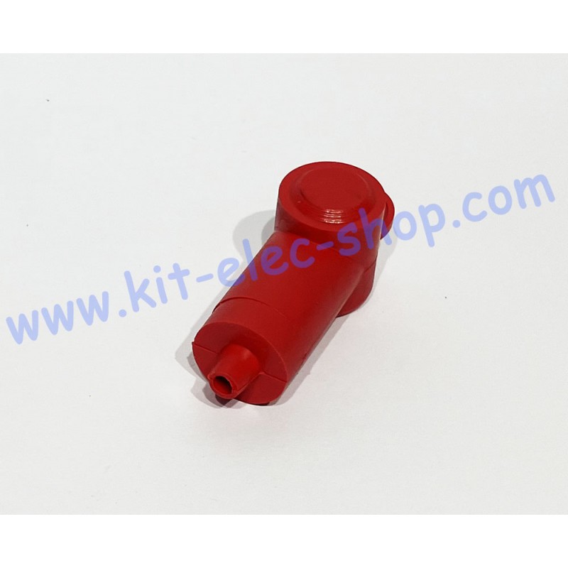 Cache Colle Rouge Cache rouge pour cosse tubulaire 6mm2 214E1V02