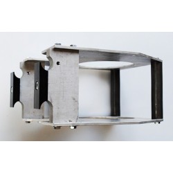 Support de fixation aluminium double plaques pour moteur AGNI sans galet