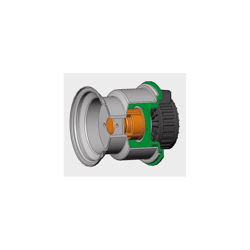 PMSG 100-500 wheel motor with 1/16 gearbox