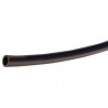 Black PU polyurethane flexible tube 8mm 70°C sold by meter