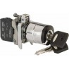 Rotating Locking knob 455 key 2 fixed left shift XB4BG21