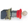 Emergency stop button with 455 key XB4BS9442