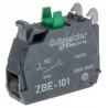 Green screw-on auxiliary contact NO ZBE101