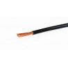 Black flexible 10mm2 cable per meter