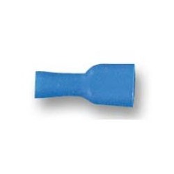 Blue female 6.3mm FASTON crimp