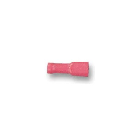 Cosse FASTON 6.3mm rouge femelle