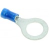 Blue 10mm ring crimp terminal for 2.5mm2 cable