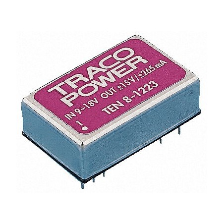 Convertisseur TRACO-POWER TEN 8-4823WI +15V -15V 265mA